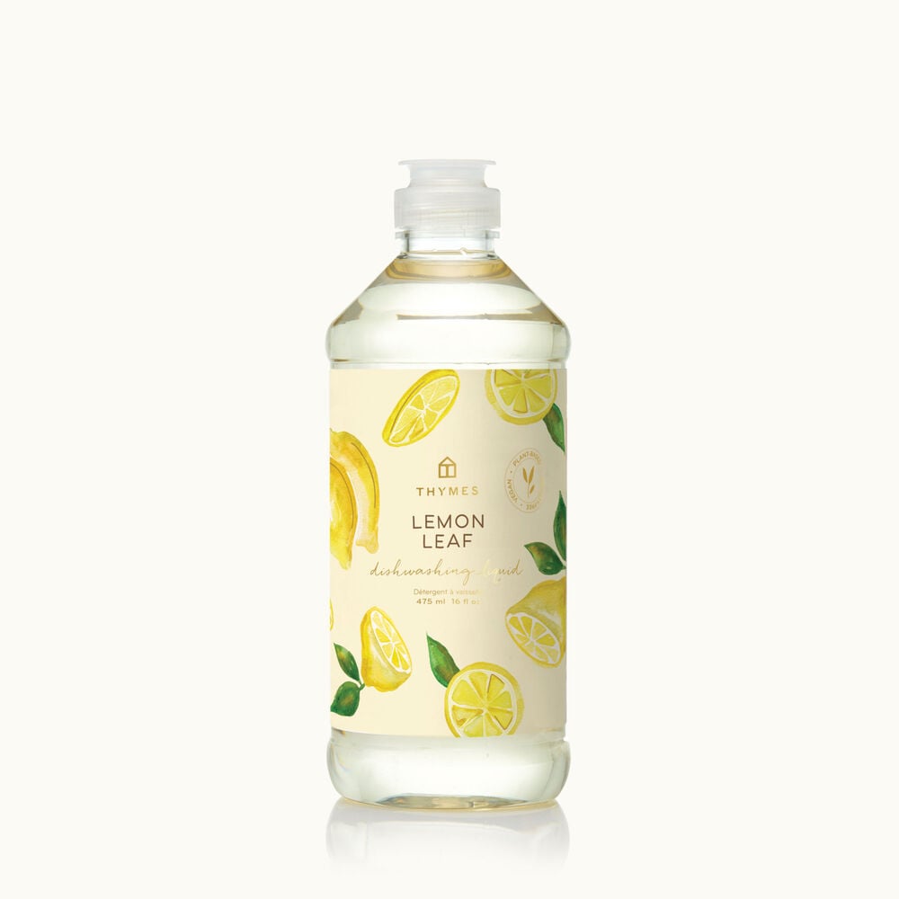Thymes Lemon Leaf Dishwashing Liquid for Squeaky Clean Dishes image number 0